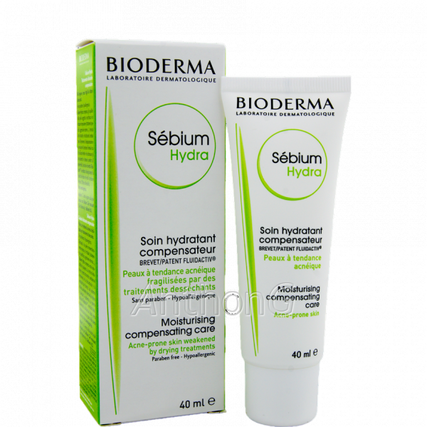 BIODERMA SEBIUM HYDRA SOIN HYDRATANT COMPENSATEUR 40ML                                                          