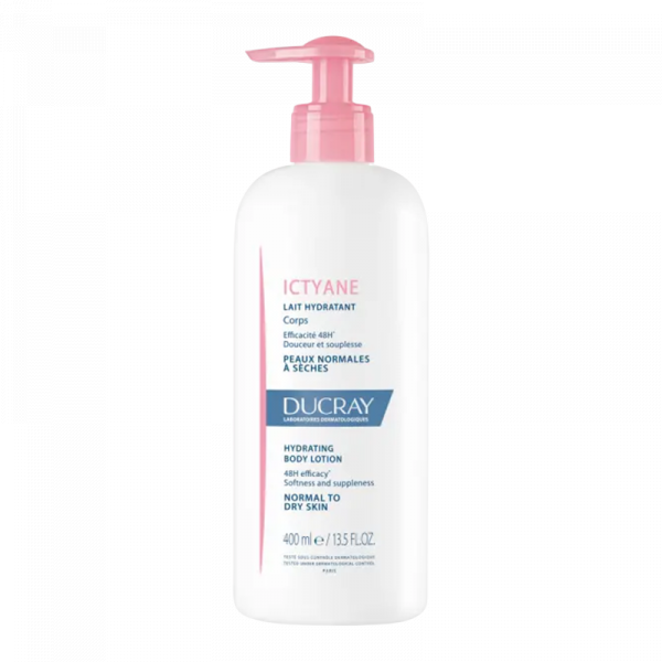 DUCRAY ICTYANE LAIT HYDRATANT CORPS 400ML                                                          