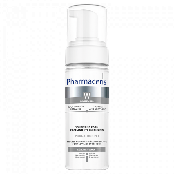 PHARMACERIS W MOUSSE ÉCLAIRSISSANTE NETTOYANTE YEUX ET VISAGE 150ML                                                          