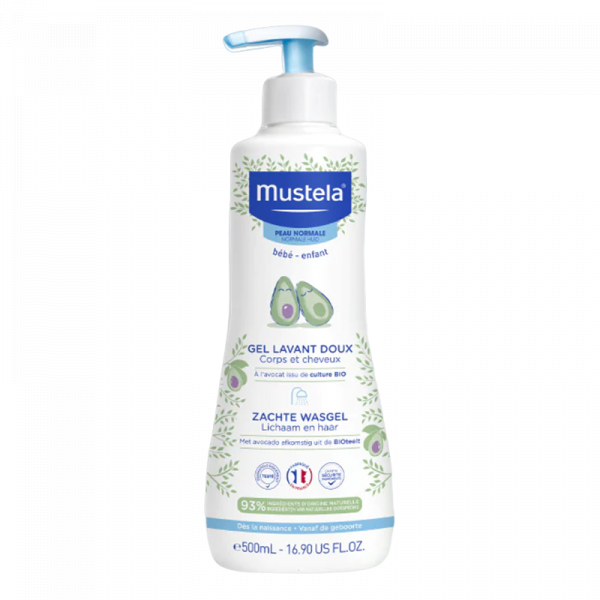 Gel Lavant Doux Bébé à l’avocat BIO 500ML                                                                 