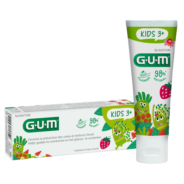 GUM Dentifrice GUM KIDS 3-6 ans                                                               